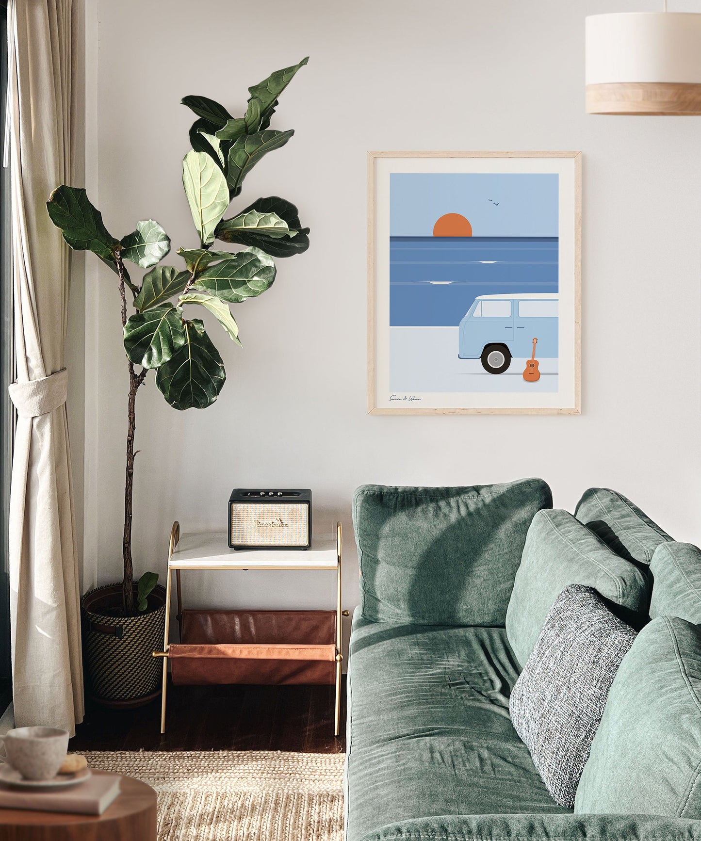 1 Volkswagen T2 Art Print Digital Download