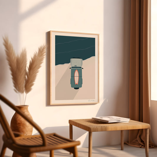 Jeep Wrangler Art Print Digital Download