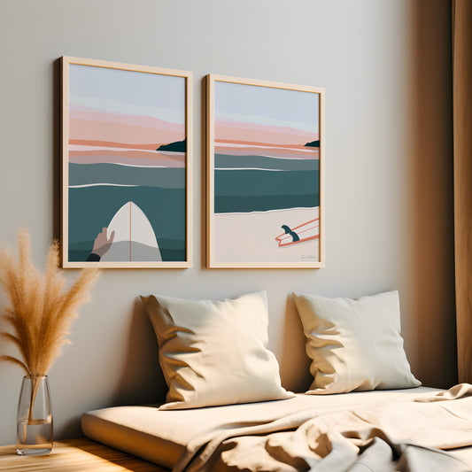 Surf Art Print Digital Download