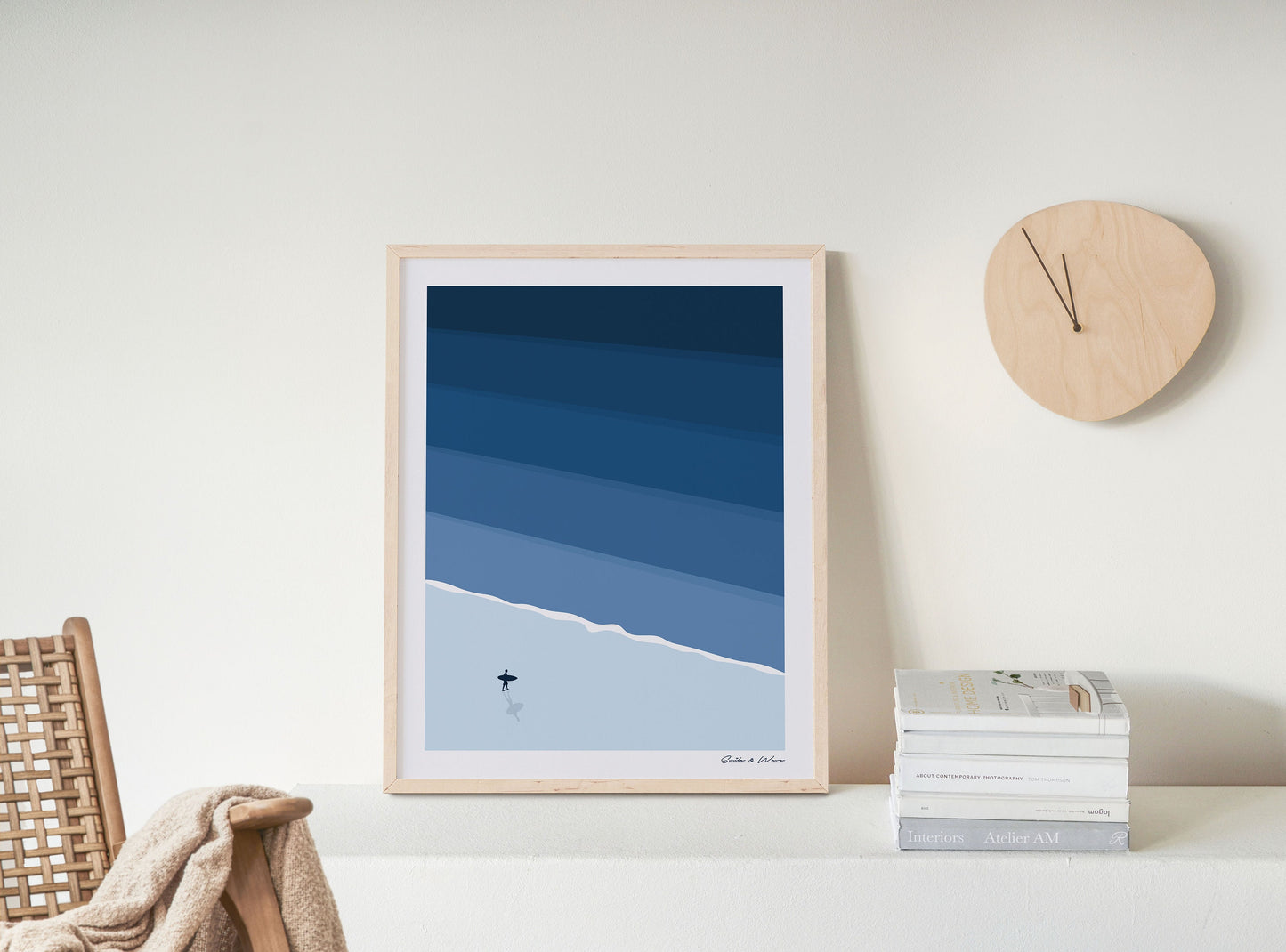 Surf Waves Art Print Digital Download