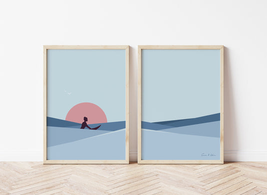 Ocean Art Print Set