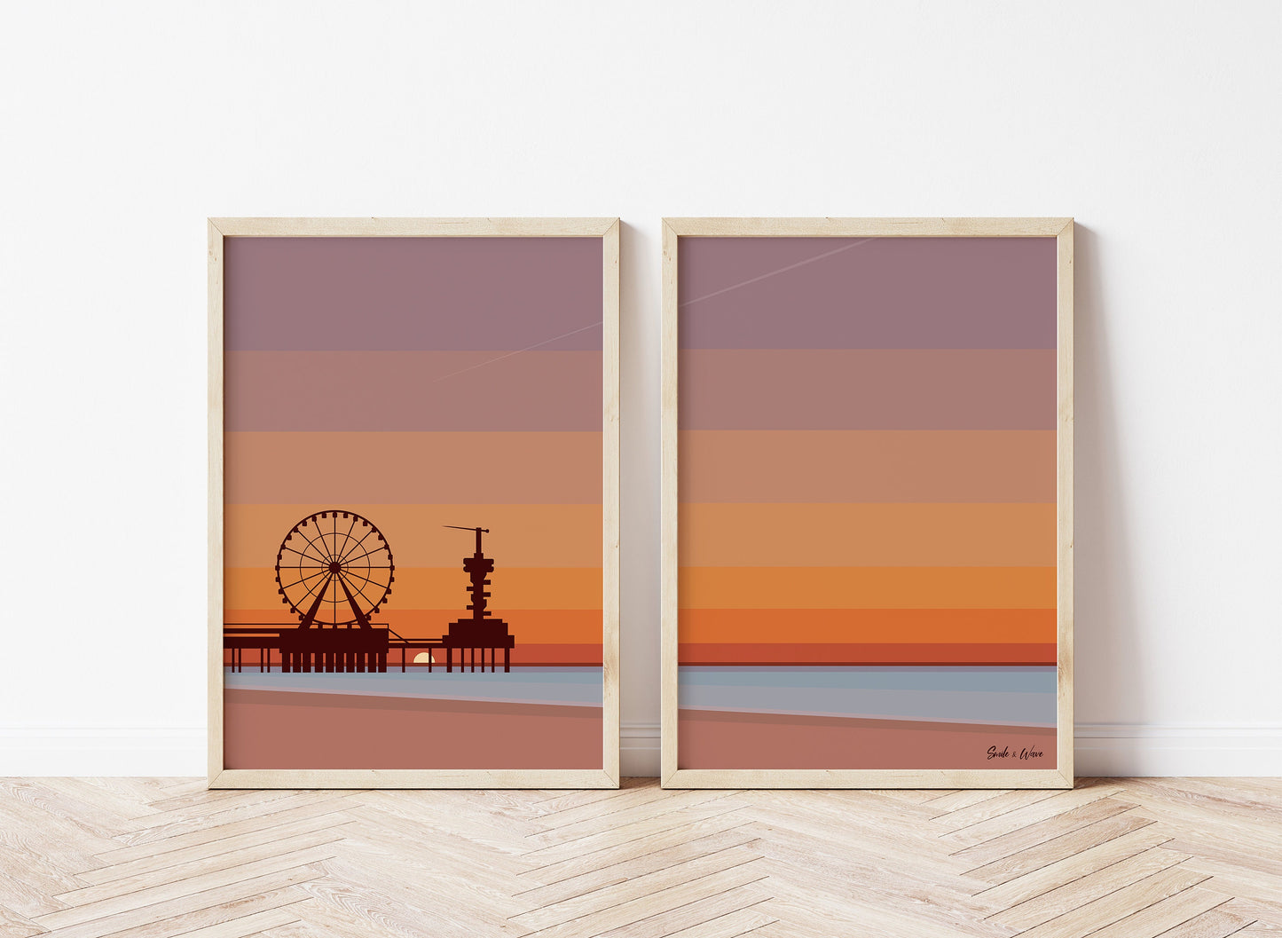 Scheveningen Pier Art Print Digital Download