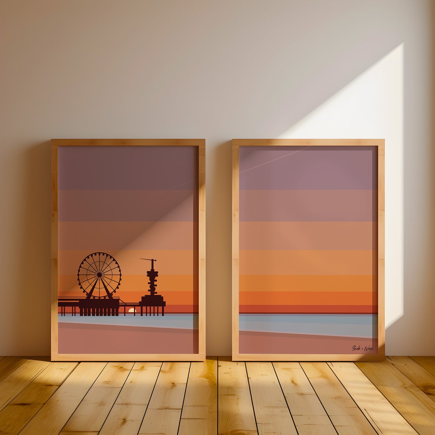 Scheveningen Pier Art Print Digital Download